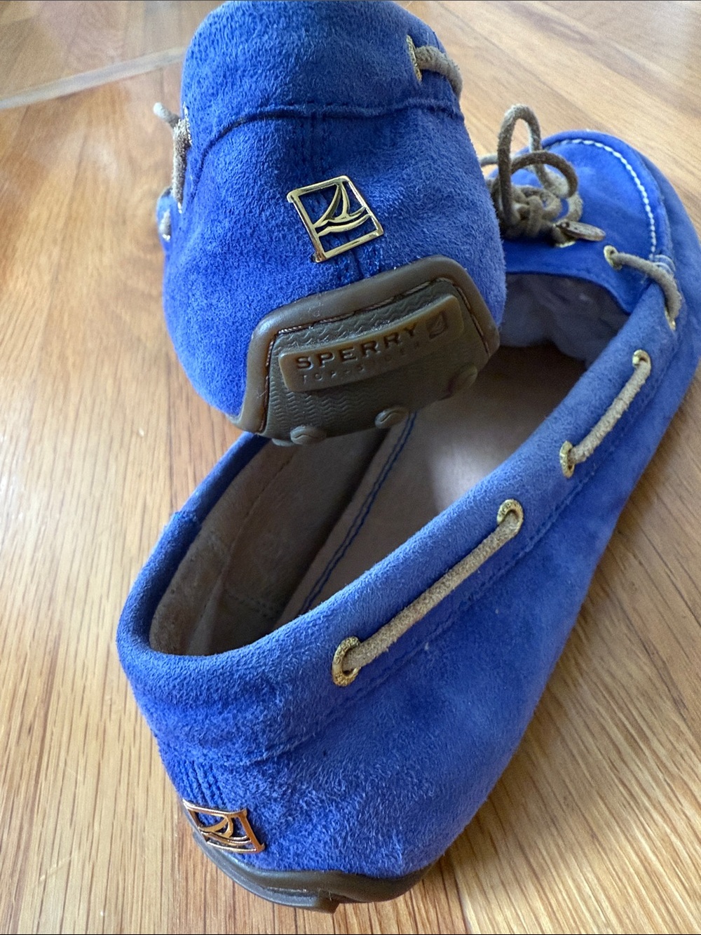 Sperry Women’s Blue Suede Boat Shoes 🚤 | Size 8.5 - Picture 5 of 5